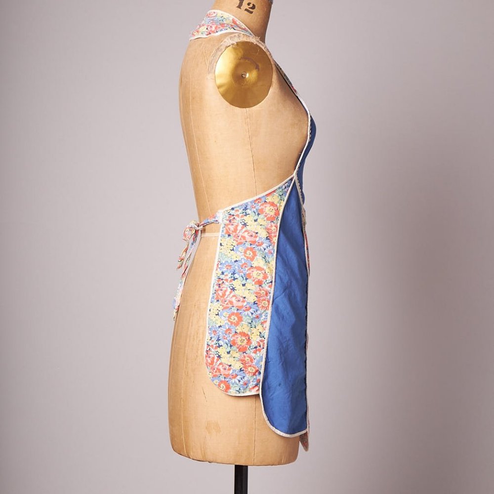 Vintage 1950s Apron Pinafore Top